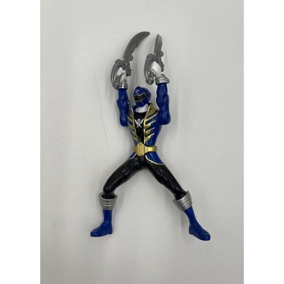 Power Rangers Action Figures Samurai & Super Megaforce Double Battle 6" - Picture 7 of 8